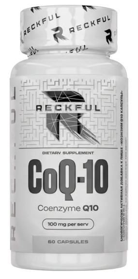 Reckful CoQ10 100mg Коэнзим Q10, Reckful CoQ10 100mg - Reckful CoQ10 100mg Коэнзим Q10